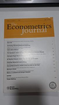 The econometrics Journal