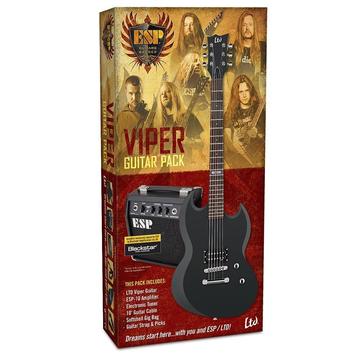 Guitarra Esp VIPER-PACK BLKS electrica amp Kit