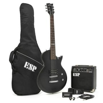 Guitarra Esp M-PACK BLKS electrica amp Kit