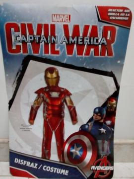 Disfraz Iron Man Una Postura en su empaque original