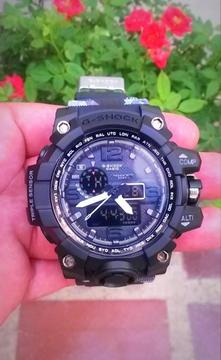 Reloj Casio G Shock GWG 1000 dc, Estilo Camuflado, Nuevo, Importado