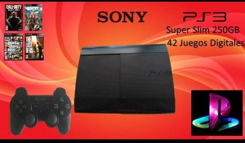 Play 3 Super Slim 250GB Optimo Estado