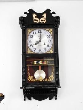 vendo reloj antiguo de péndulo marca jawaco