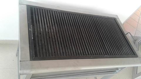 asador a carbón como nuevo