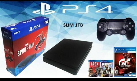 Play Station 4 Slim 1TB Perfecto Estado