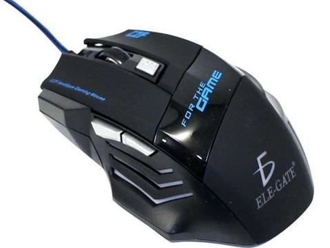 Mouse Gamer Usb 7 Botones Star Tec G6, 800/1200/1600/2400dpi