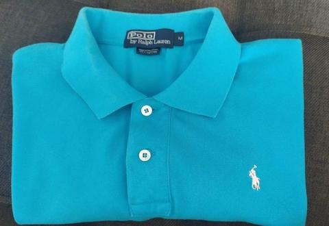 CAMISA POLO RALPH LAUREN ORIGINALES AZUL M