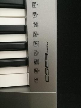 Organeta Yamaha (353)psr E Muy Nueva Ok