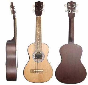 ukulele ukelele concierto soprano y tenor marca aire artesanal 100 colombianos