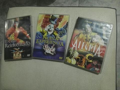 Dvds Circo Del Sol Originales Ganga