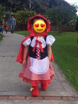 Disfraz de Caperucita Roja Niña Talla 6