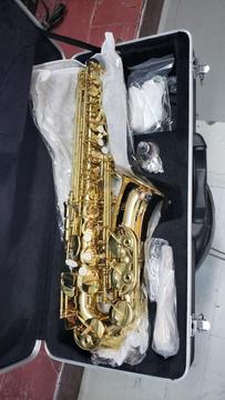 Vendo Saxofon Alto MARCA PRELUDE con accesorios