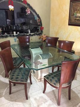 Hermoso Comedor de 6 Puestos