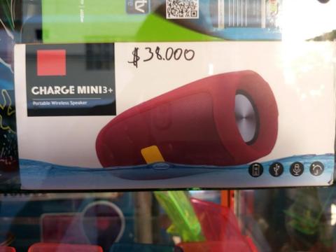 Parlante Mini Recargable Bluetooth Usb Fm