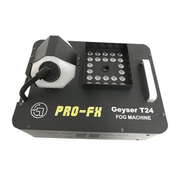 Geyser DJ T24 maquina de humo led profesional 1500W 3 posiciones de disparo