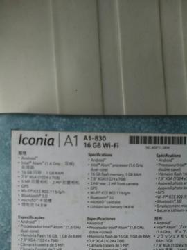 Vendo O Cambio 5 Tablets Lenovo Acer Kal