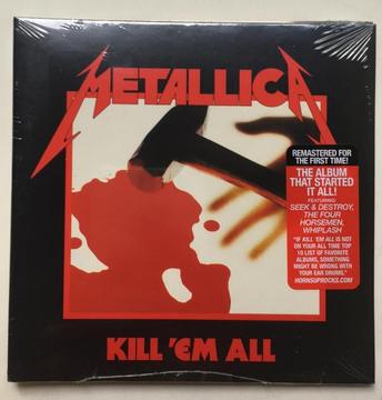 Metallica Kill ‘Em All Cd Nuevo importado