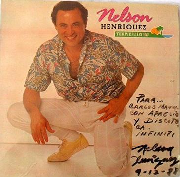 LP NELSON ENRIQUEZ TRIPICALISIMOSIGNED BY THE SINGERFONODISCOS VENEZUELAFIRMADO