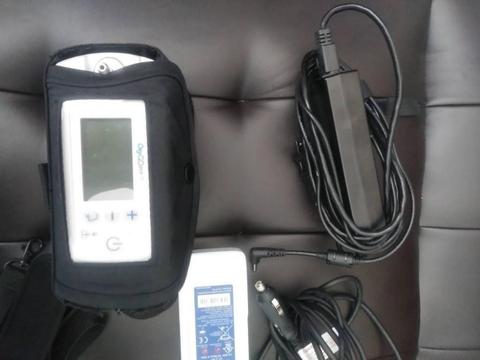 Concentrador de oxigeno portatil Oxygo Fit con 2 baterias