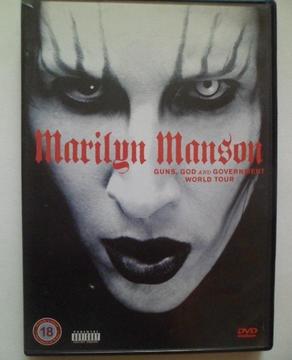 MARYLIN MANSON DVD PERFECTO ESTADO