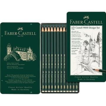 Lápices Faber Castell 119064 Para Diseño Set 9000