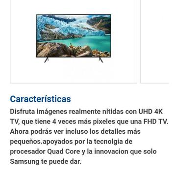 Tv 75 Samsung nuevo