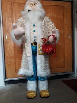 Espectacular Papa Noel Echo a Mano 140mt
