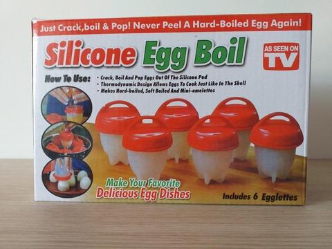 Molde Huevos Silicon Egg Boil