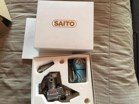 Motor saito FC 14B gasolina rc nuevo avión radio control