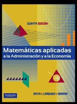 Libro Nuevo Matemáticas Aplicadas