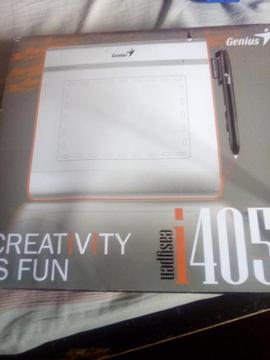 Vendo tableta de dibujo genius i405x