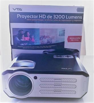 Vendo Proyector VTA HD 1080P 3200 Lumens 200