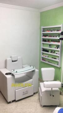 Poltrona reclinable manicure pedicure,spa de uñas,equipos de peluqueria