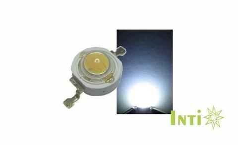 Led 1 W Blanco Frio 3.2-3.4 Vdc 9000k 120lm 120 30mm X10pcs