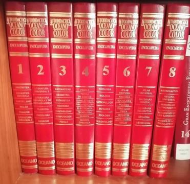 Enciclopedia Océano Color 8 Tomos