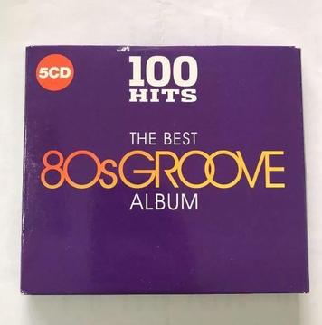 Album 5 Cd Album 100 Exitos Originales Groove 80 80s Sony Music