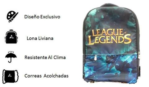 Morral Estampado Diseño Exclusivo League Legends