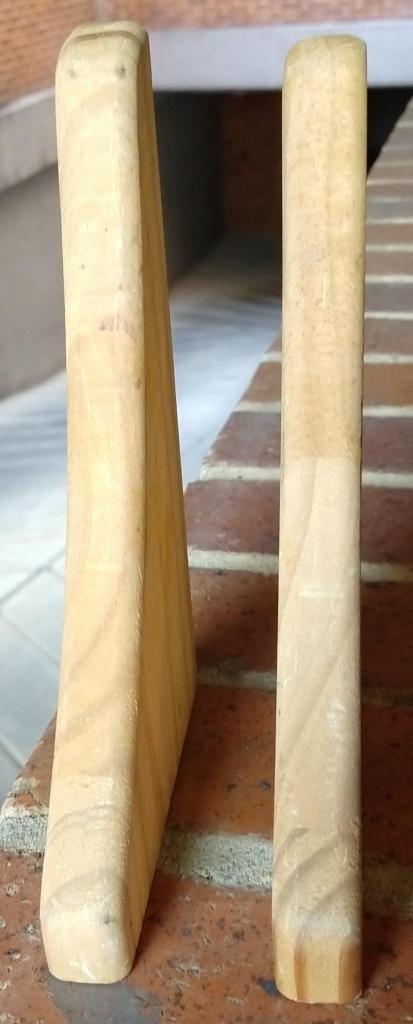 Hermosos Soportes en madera para repisa de fácil instalación con Medidas: 10.5 cm x 17.8 cm