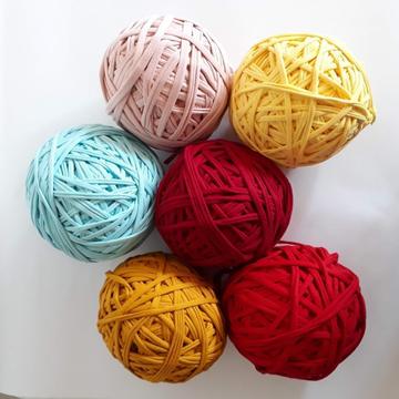 Trapillo o totora para tejer crochet