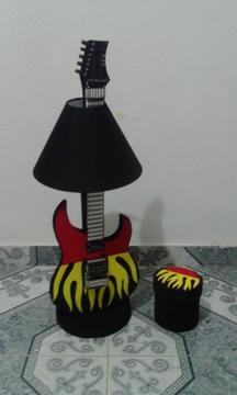 guitarra lampara