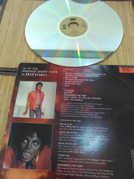 DISCO VIDEO LASER FORMATO LP MICHAEL JACKSON HISTORY