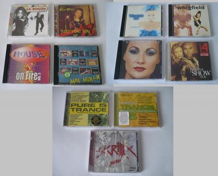 CDs House Trance Dj Bobo La Bouche Whigfield Twenty 4 Seven Skrillex Dubstep