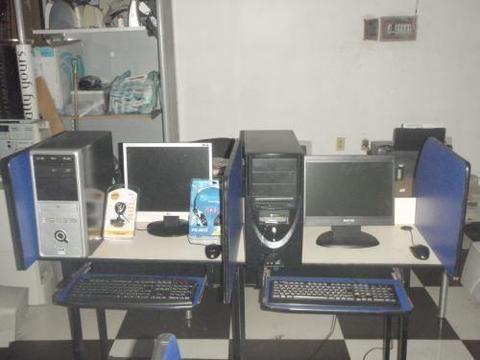 PROMOCION VENDEMOS 5 COMPUTADORES DE MESA CORPORATIVOS COMPLETOS MUY BUEN RENDIMIENTO SALAS INTERNET USADOS GARANTIA 6 M