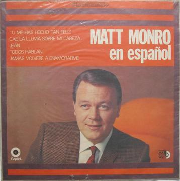 Matt Monro En Español 1986 LP Vinilo Acetato