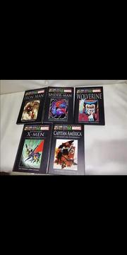 5 Tomos Novelas Gráficas de Marvel