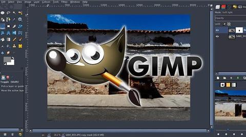 GIMP editor de fotografias e ilustracion