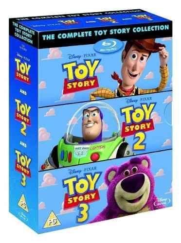 Coleccion Completa Toy Story Blu Ray Disney Idioma Ingles !!