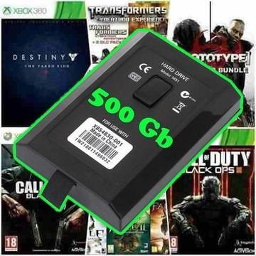 Disco Duro 500gb para Xbox 360