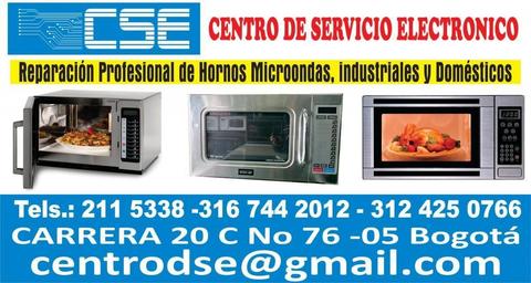 Reparación de hornos microondas. Industriales y domésticos Carrera 20C No 76-05 TL 2115338 Cl 3124250766- 3167442012