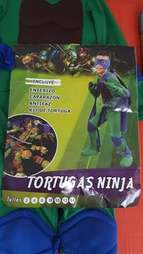 Vendo Disfraz Tortuga Ninja Talla 8